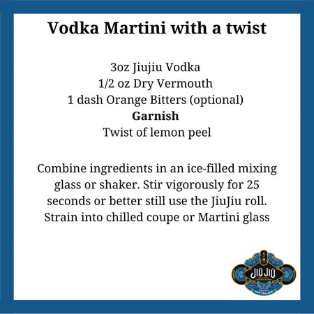 Vodka Martini with a twist